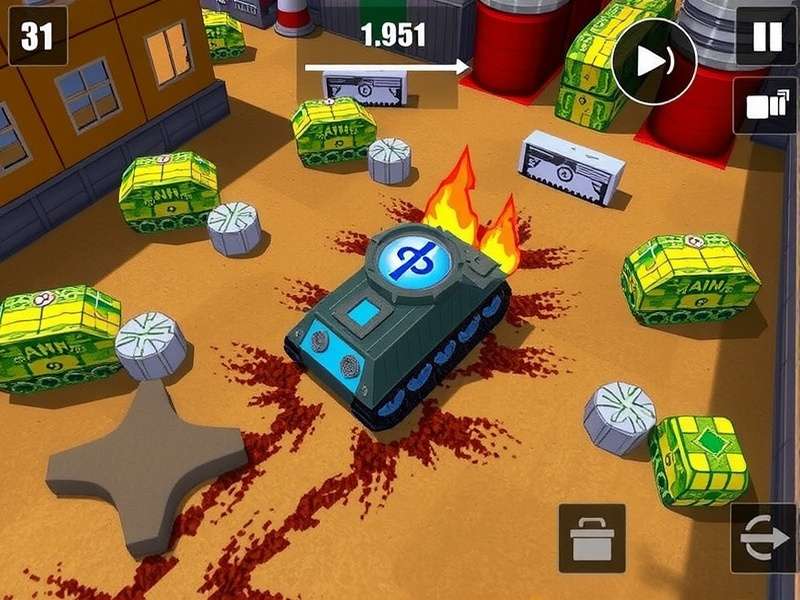 Tank Arena India multiplayer battle